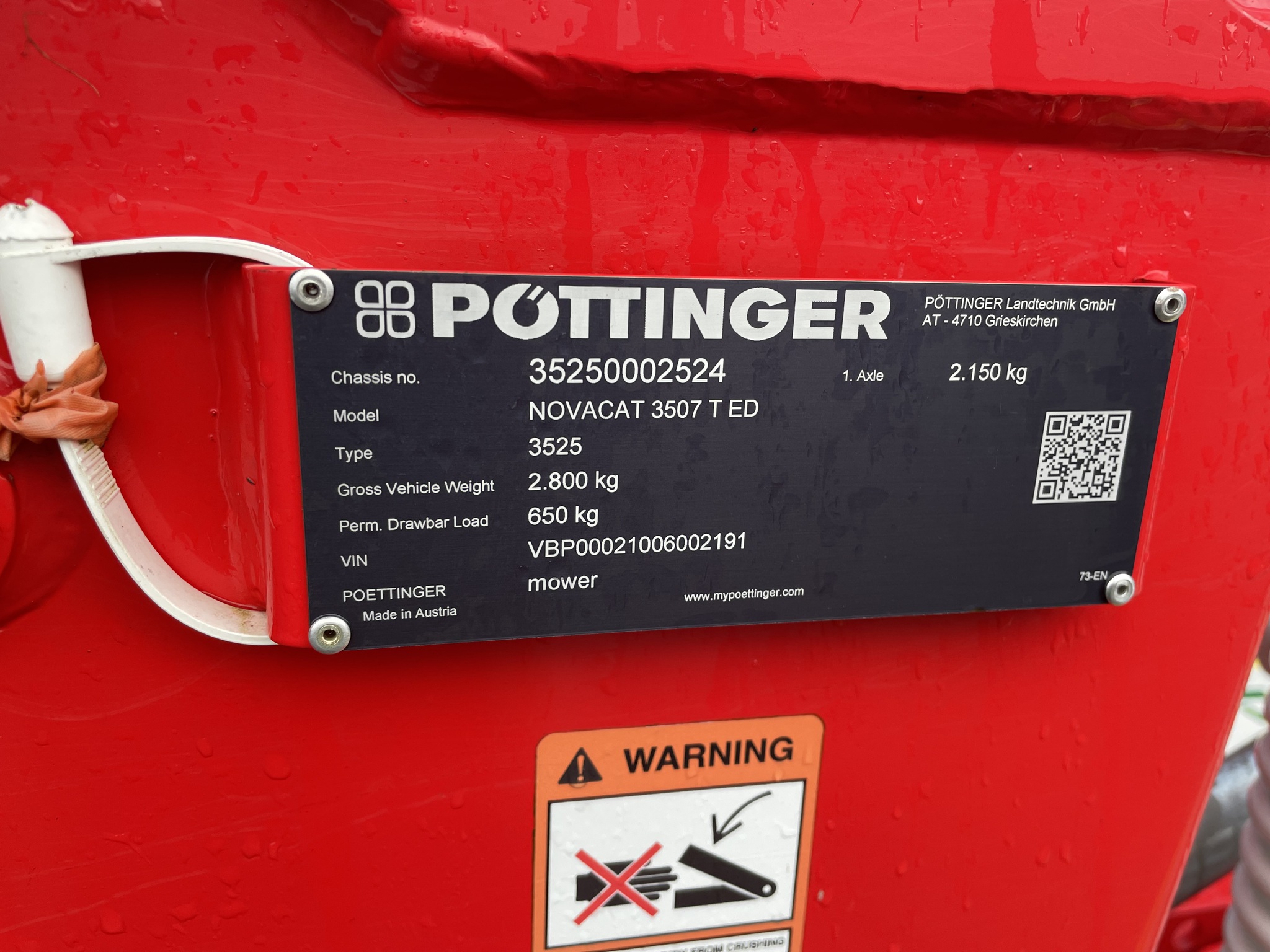 2023 Pottinger NOVACAT 3507 T ED Image 17