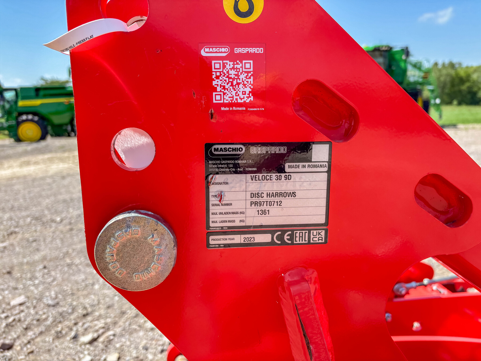 Used 2023 Maschio VELOCE 30 9D Disks at Koenig Equipment in Anna, OH - PhotoXL8