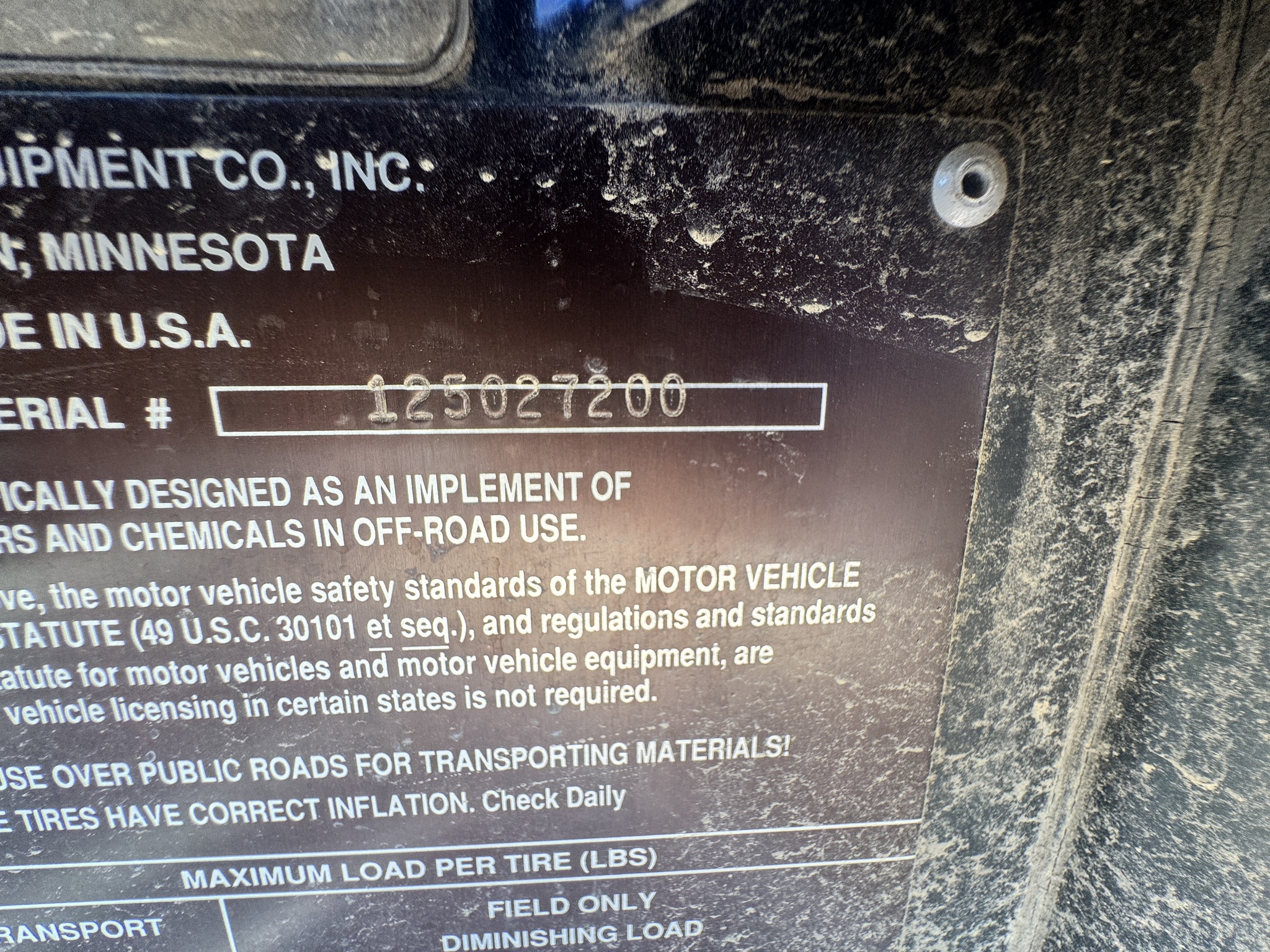 Ag-Chem Ro Gator 1254 Image 13