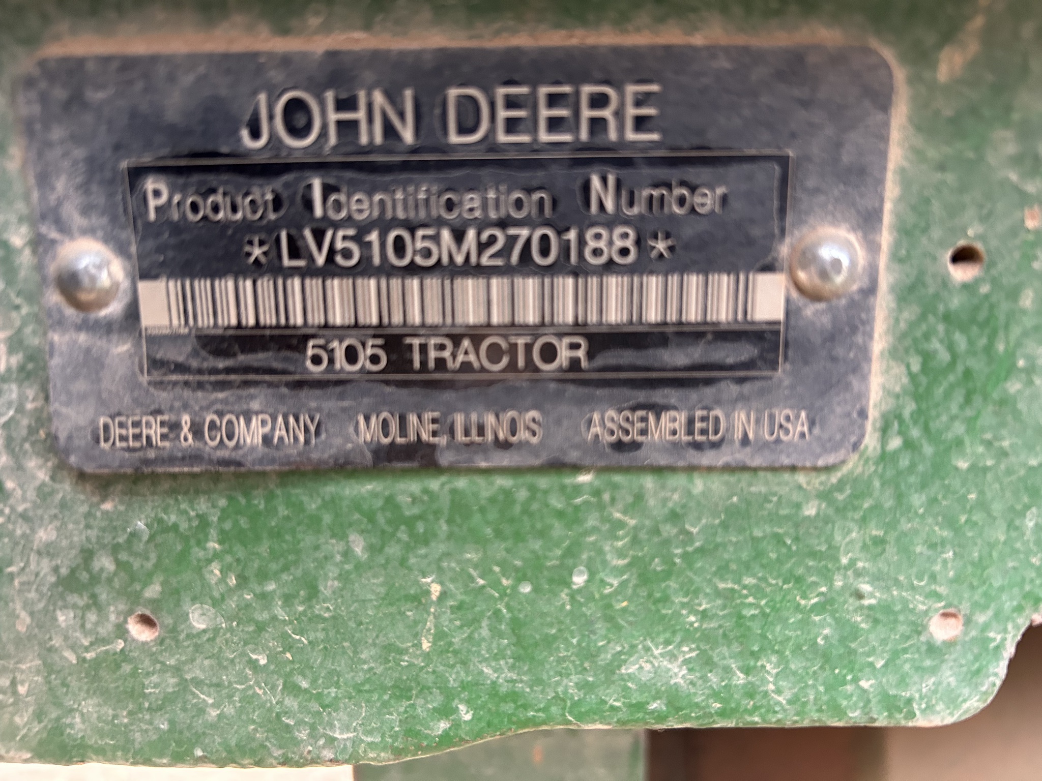  2010 John Deere 5105M at Heritage Tractor in Anderson, MO