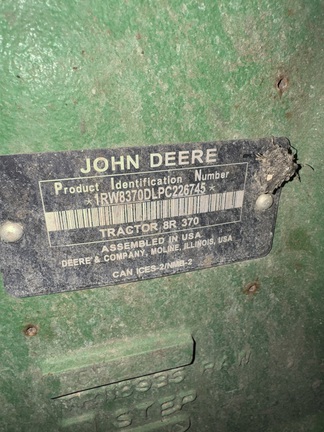 2023 John Deere 8R 370 - Photo2