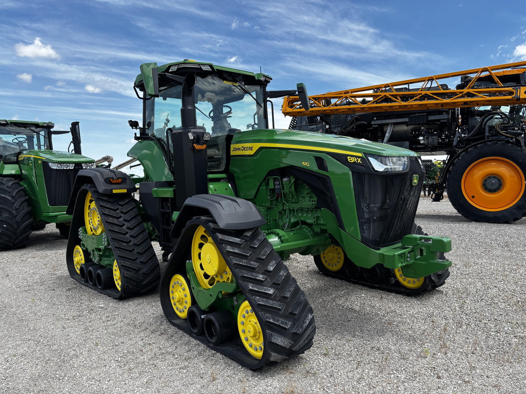 New In-Stock 2025 John Deere 8RX 410 Track Tractors at Koenig Equipment in Anna, OH - PhotoXL3