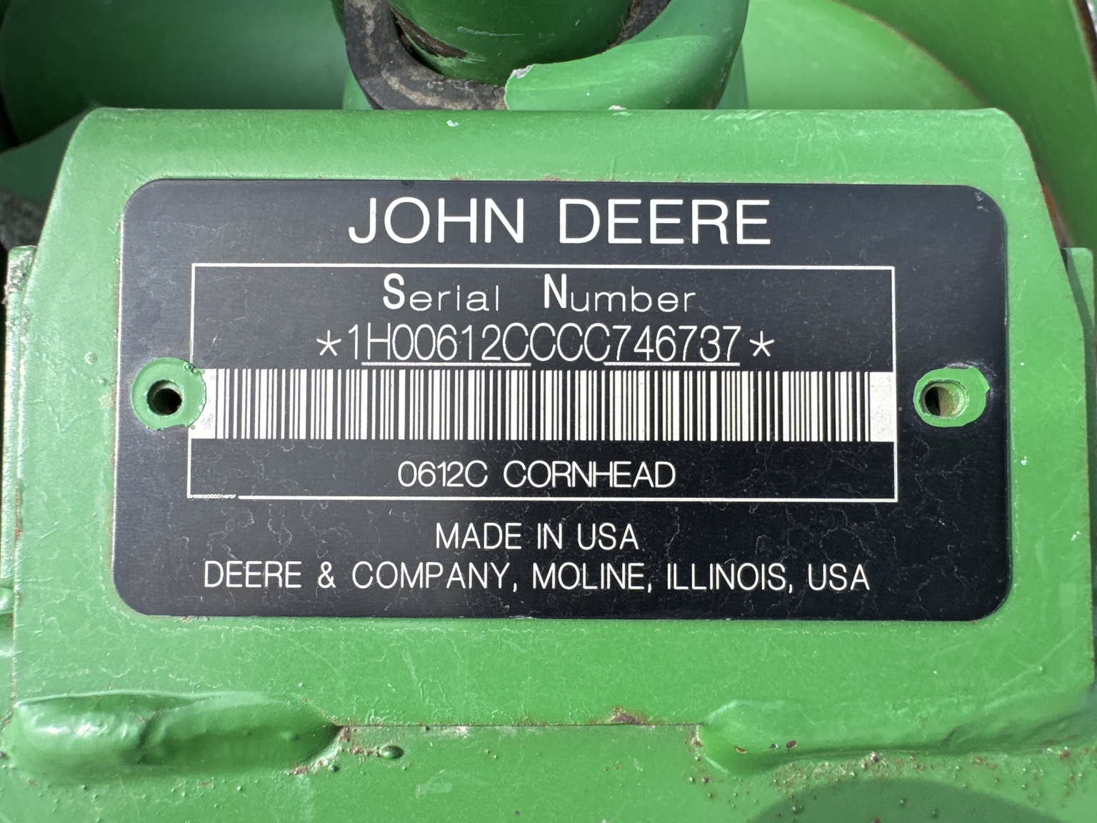 2012 John Deere 612C Image 24
