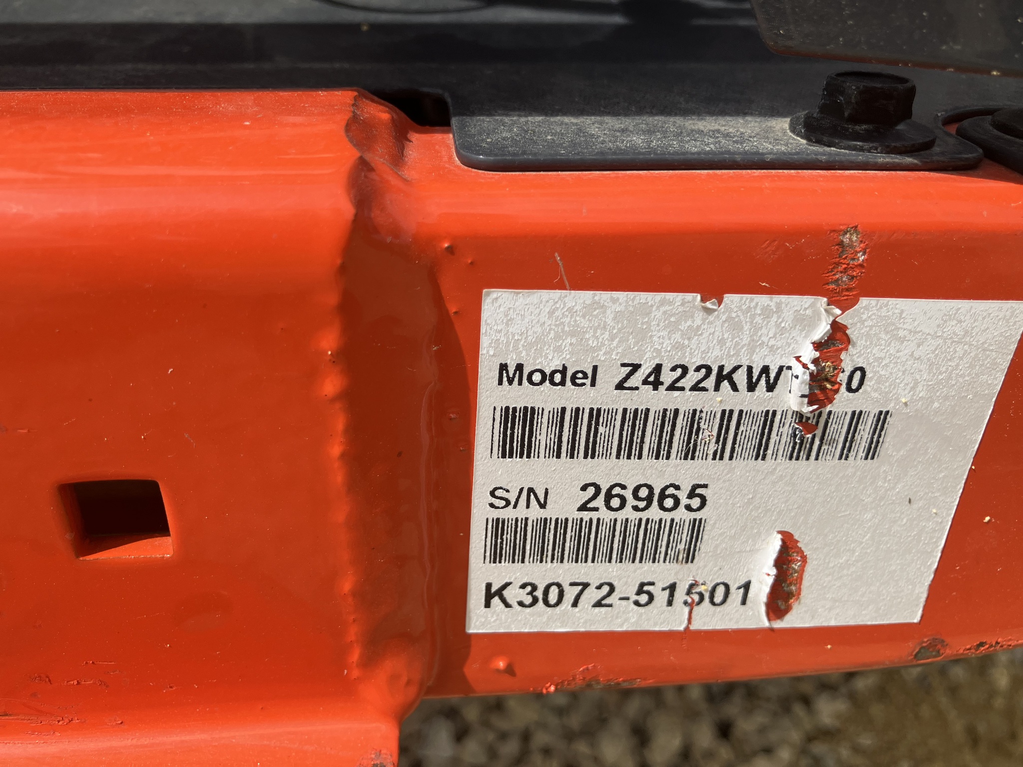 2022 Kubota Z422KWT Image 11