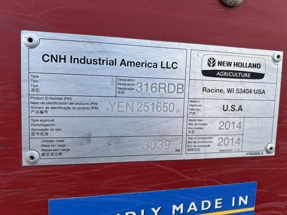 2015 New Holland 316 (19th thumbnail)