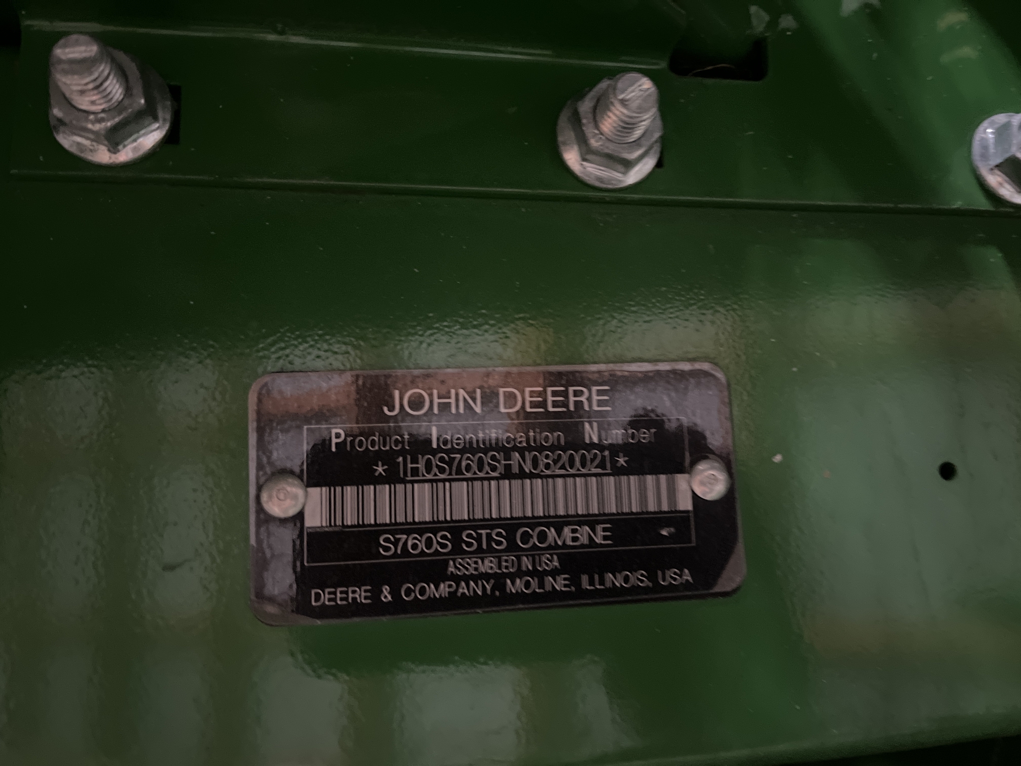Used 2022 John Deere S760 Combines at Koenig Equipment in Greenville, OH - PhotoXL49