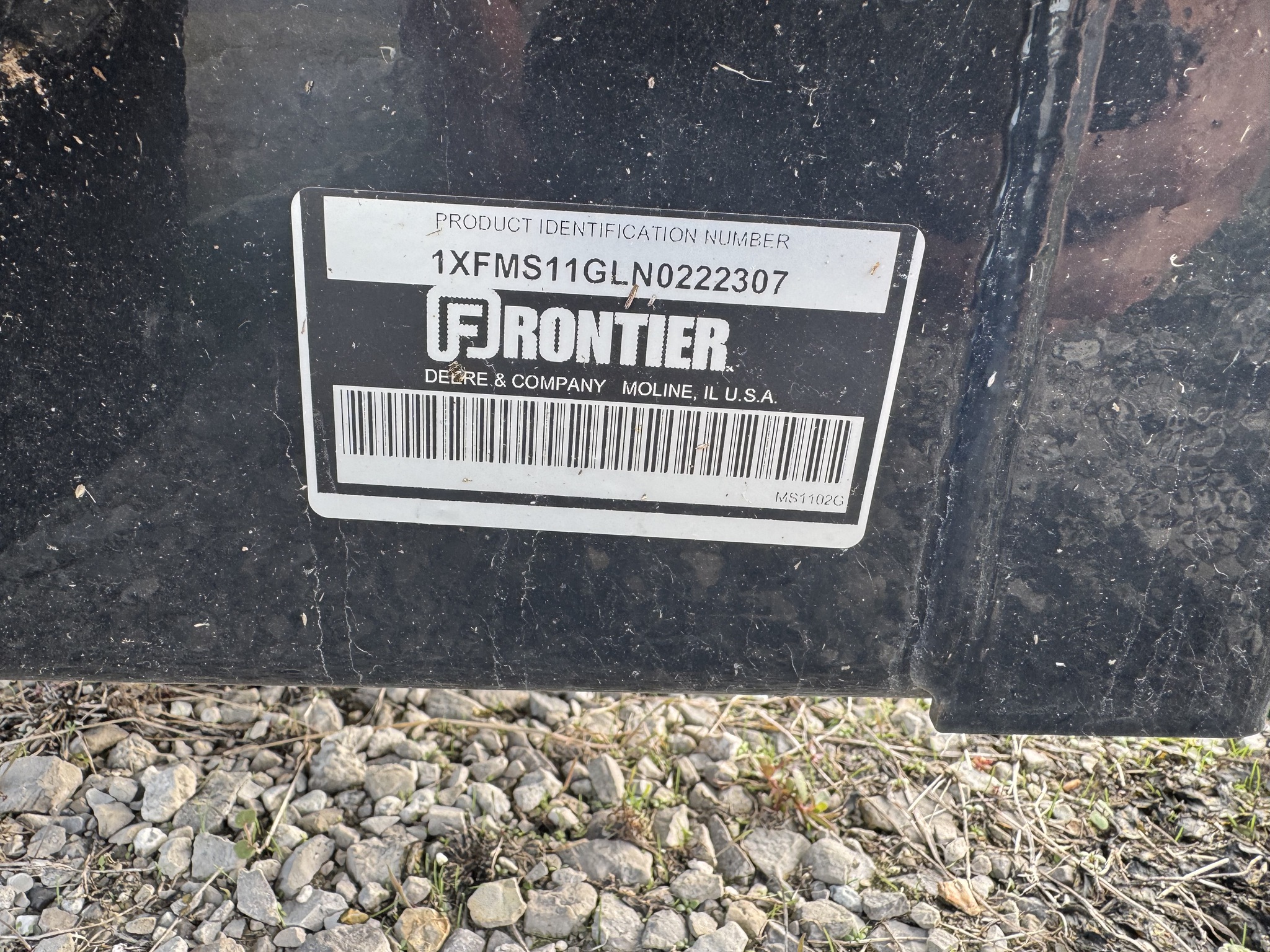  2022 Frontier MS1102G MANURE SPREADER at Heritage Tractor in Anderson, MO