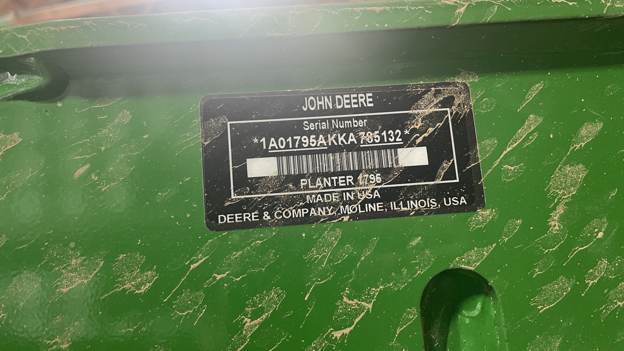 2020 John Deere 1795 Image 3