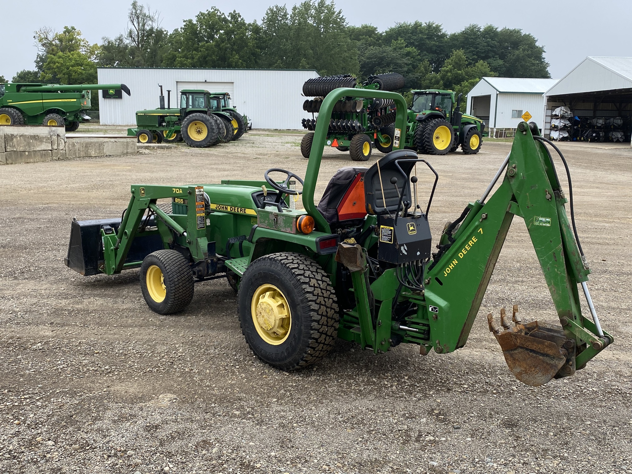 1996 John Deere 855 Image 5