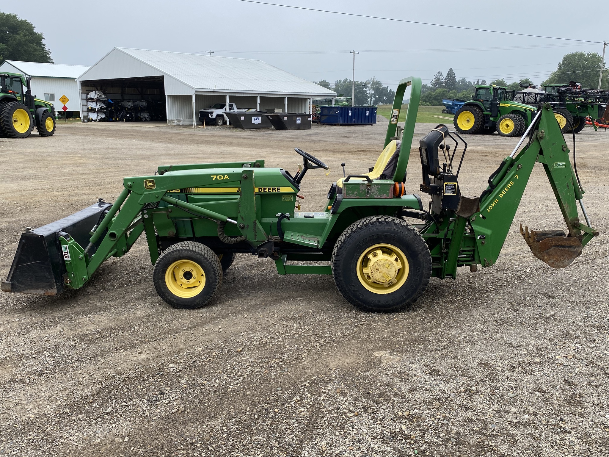 1996 John Deere 855 Image 6