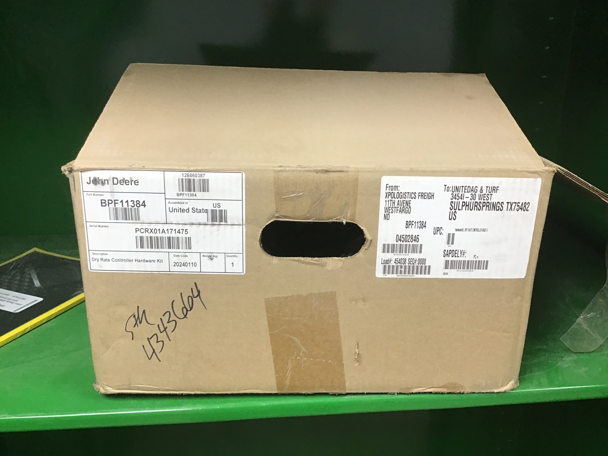 2023 John Deere Dry Rate Controller BPF11384 Image 2