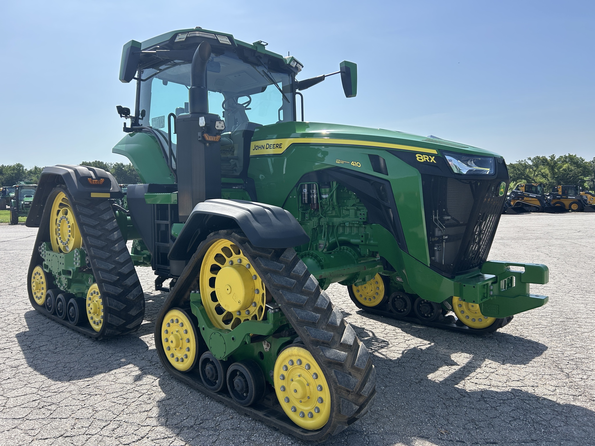  2023 John Deere 8RX 410 at Heritage Tractor in Baldwin City, KS