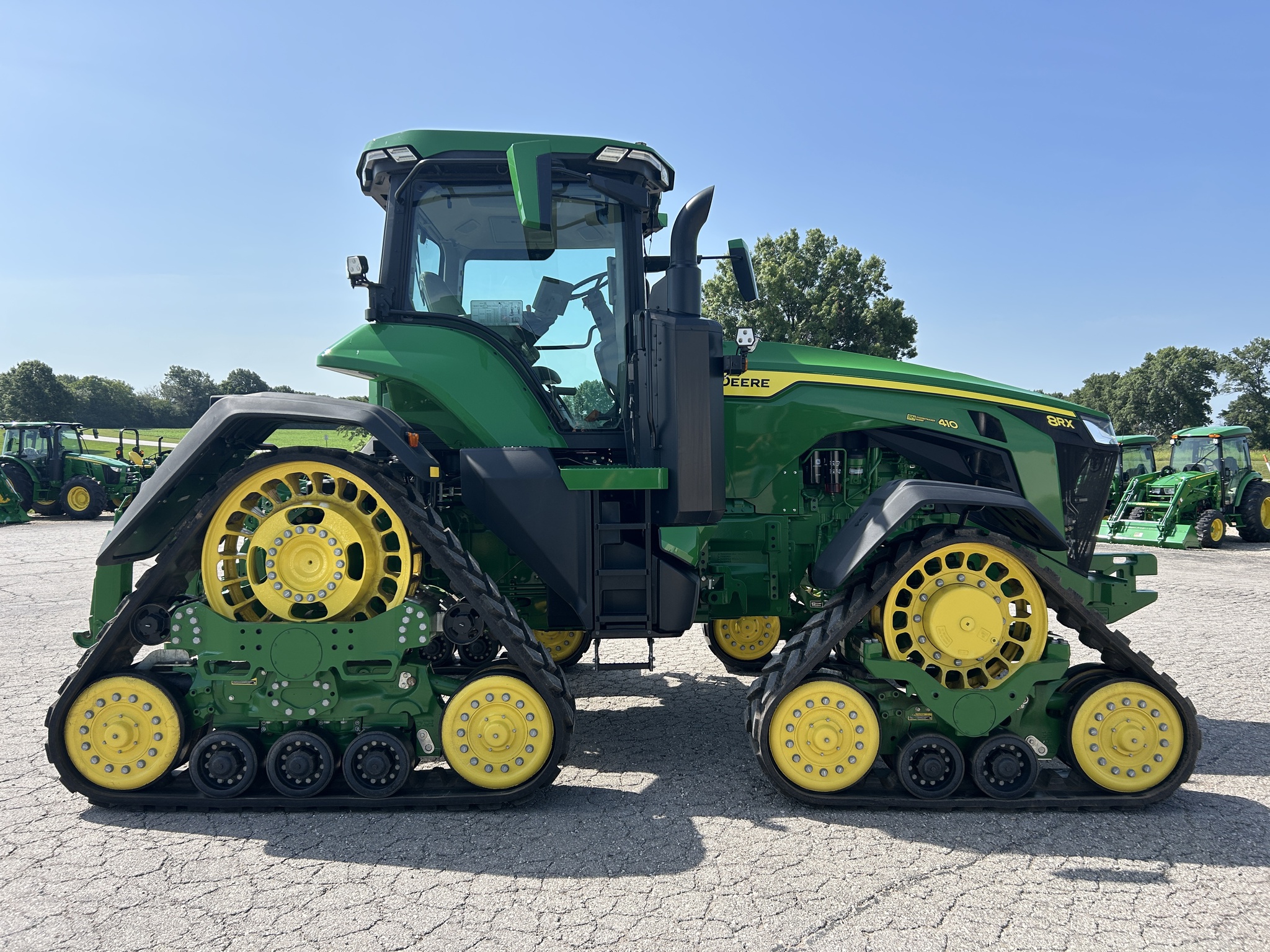  2023 John Deere 8RX 410 at Heritage Tractor in Baldwin City, KS
