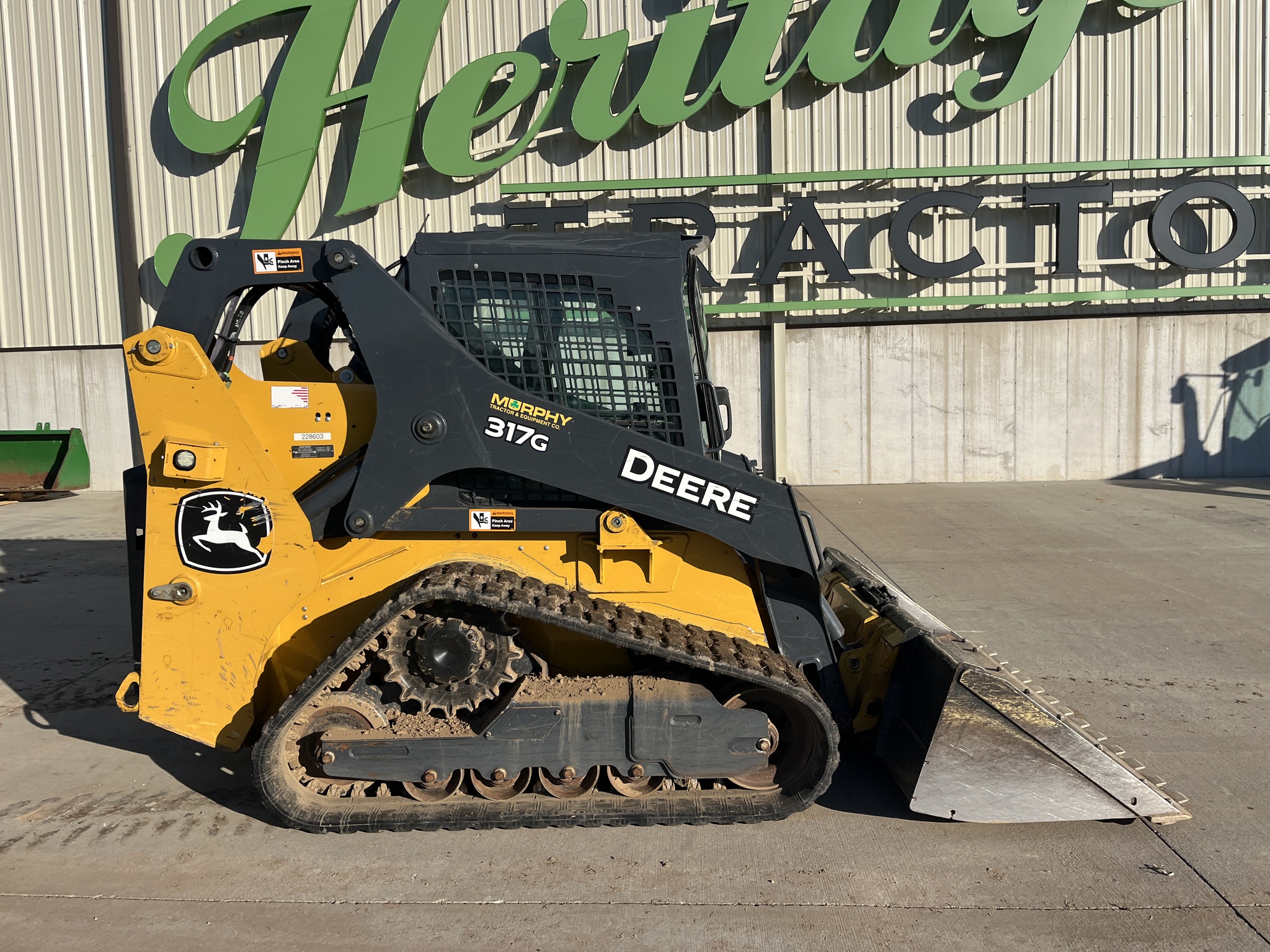  2023 John Deere 317G at Heritage Tractor in Rogersville, MO
