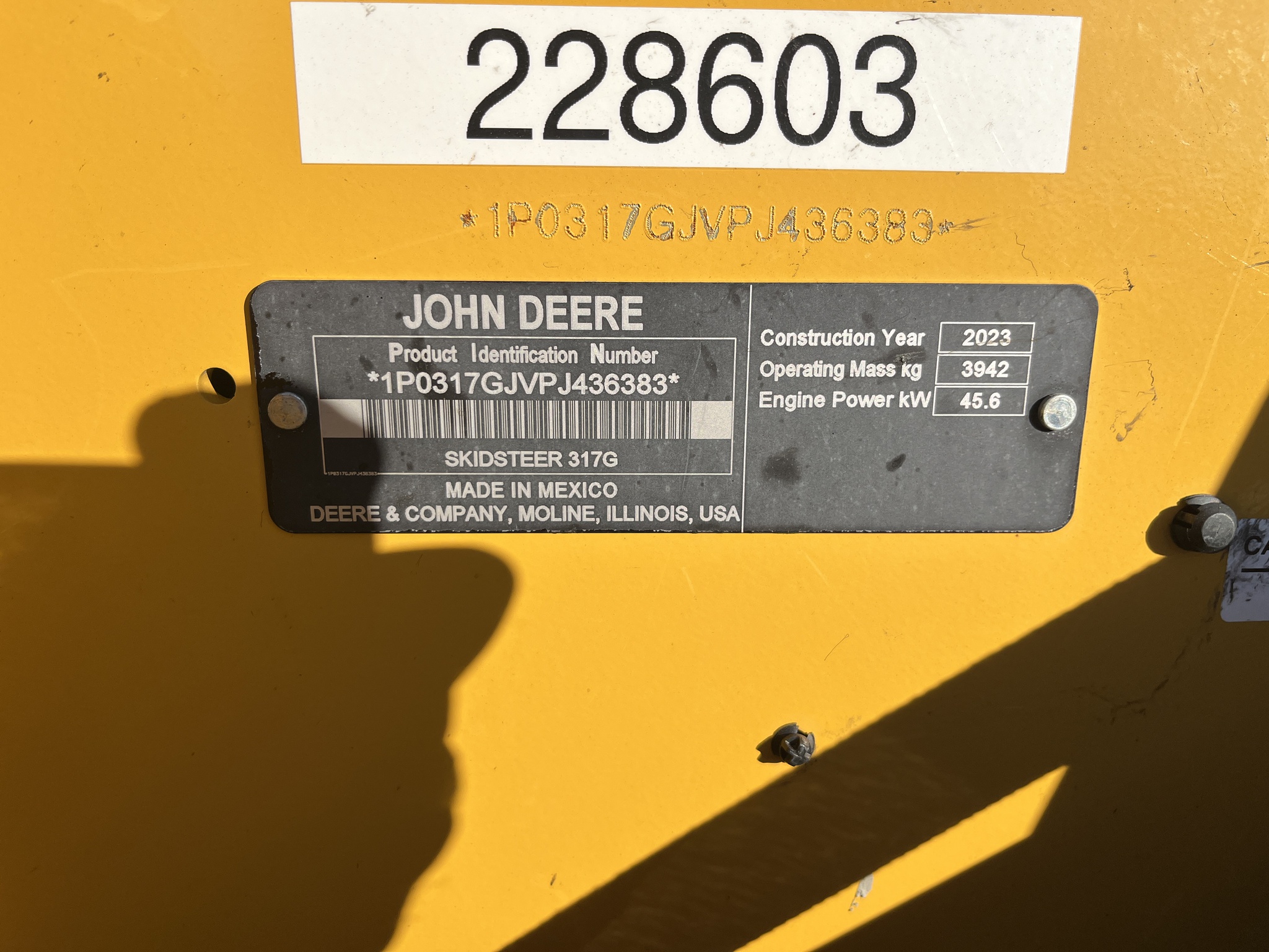 2023 John Deere 317G at Heritage Tractor in Rogersville, MO