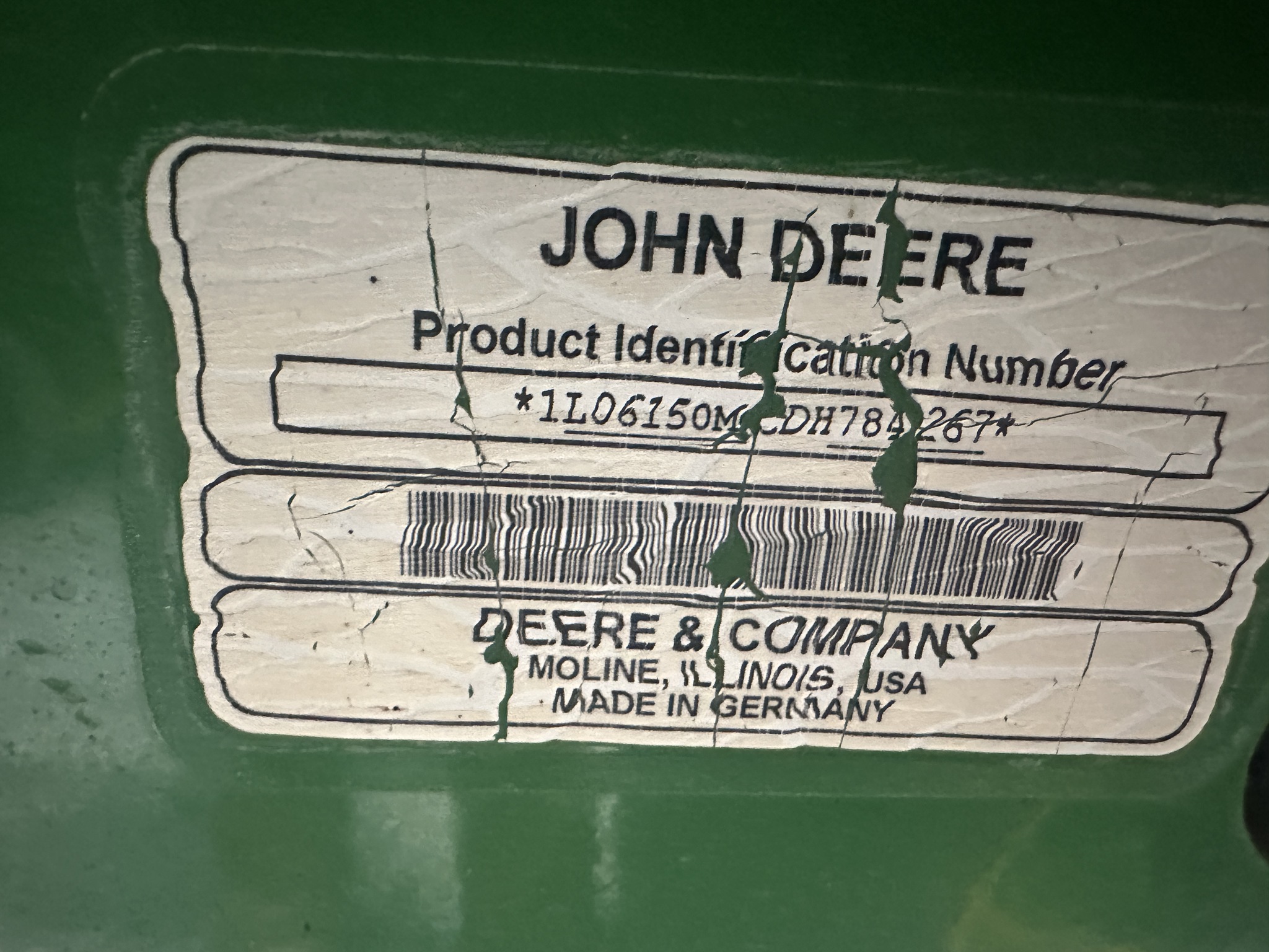 2014 John Deere 6150M Cab Image 10