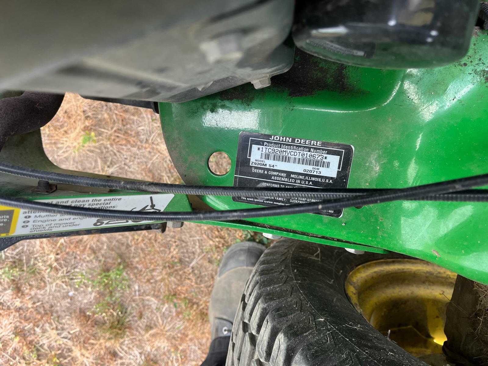 2013 John Deere Z920M Image 8