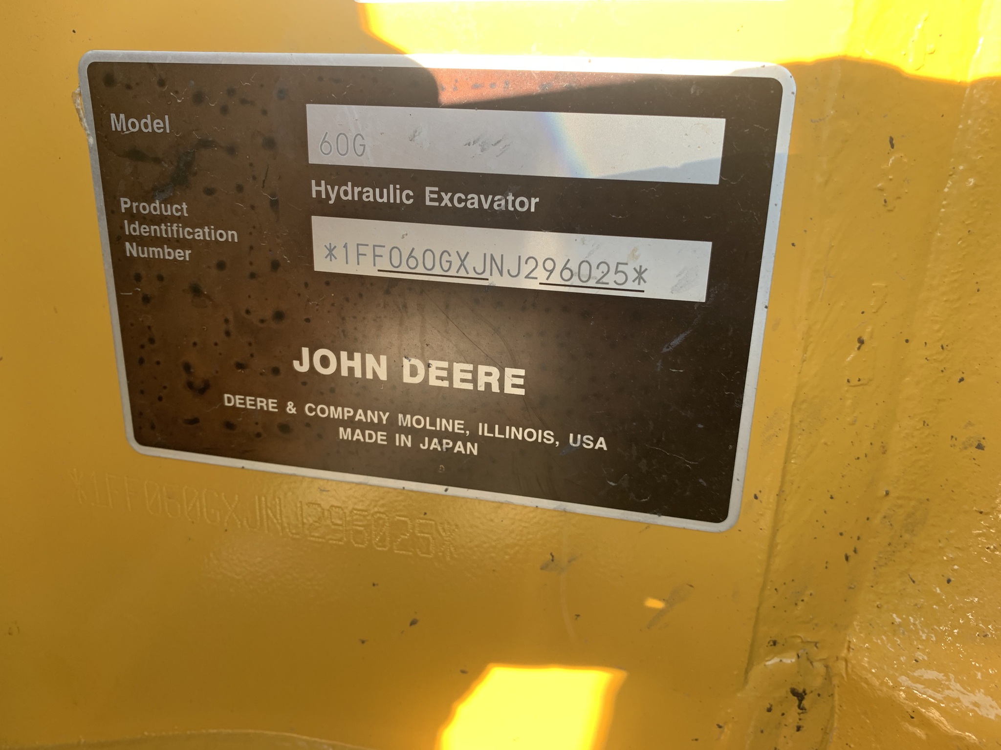 2023 John Deere 60G Image 9