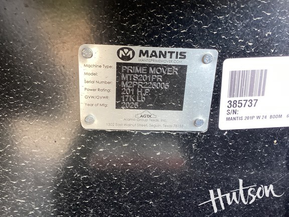Photo of 2024 Alamo MANTIS 201P