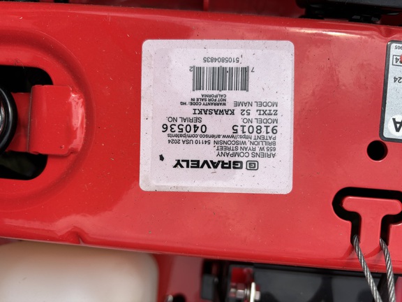 2024 Gravely ZT XL 52