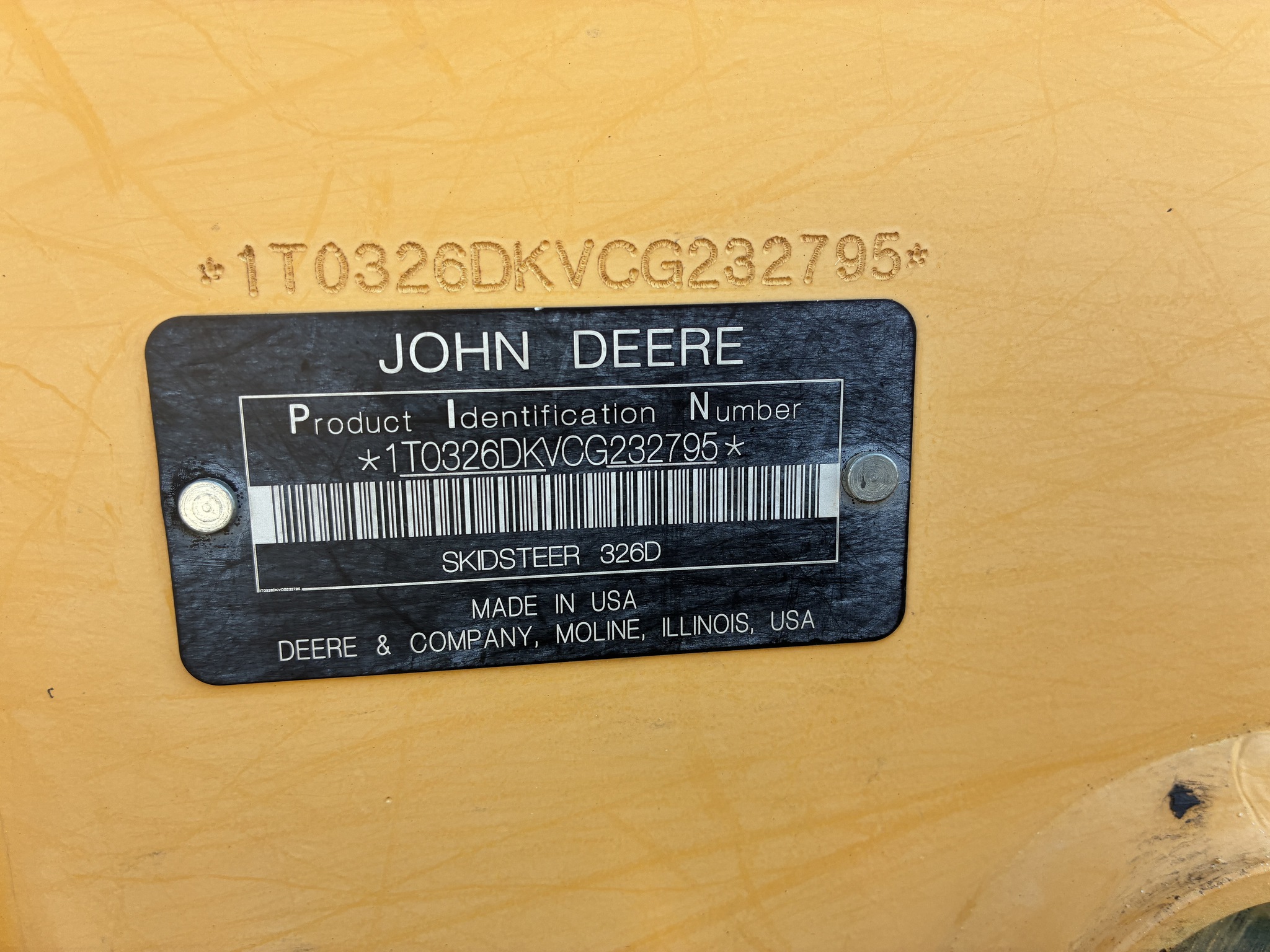 2012 John Deere 326D Image 25
