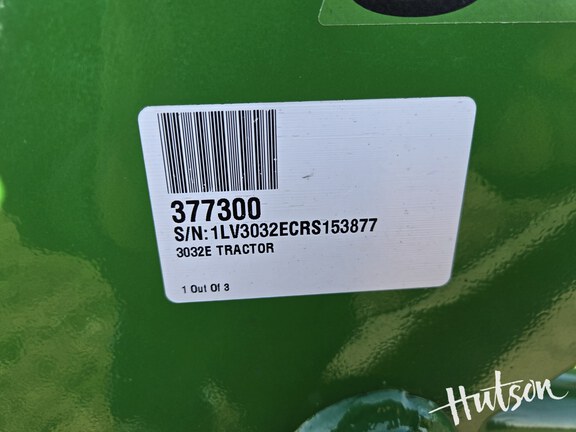 Photo of 2025 John Deere 3032E