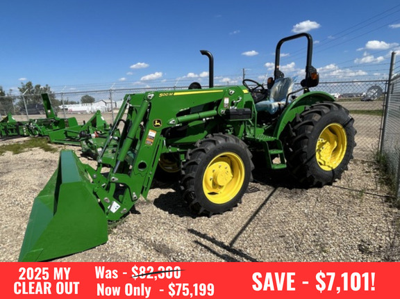  John Deere 5075E Tractor + Loader