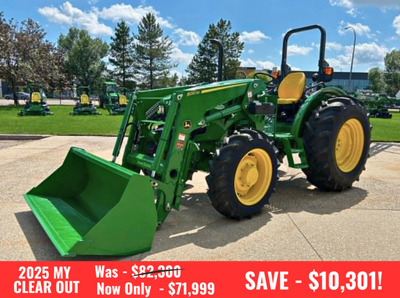 John Deere 5075E Tractor + Loader
