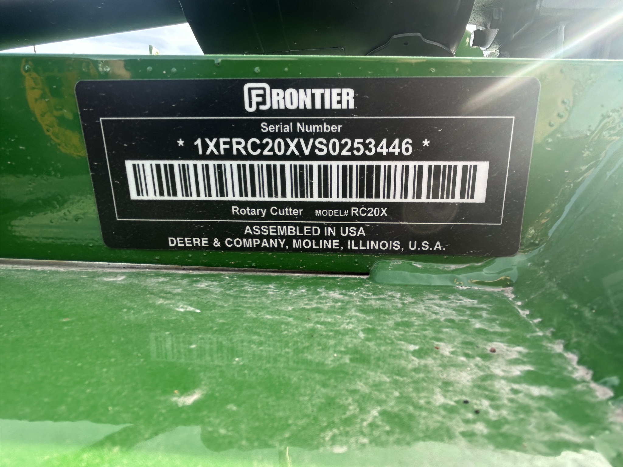  2025 Frontier RC2072 at Heritage Tractor in Anderson, MO
