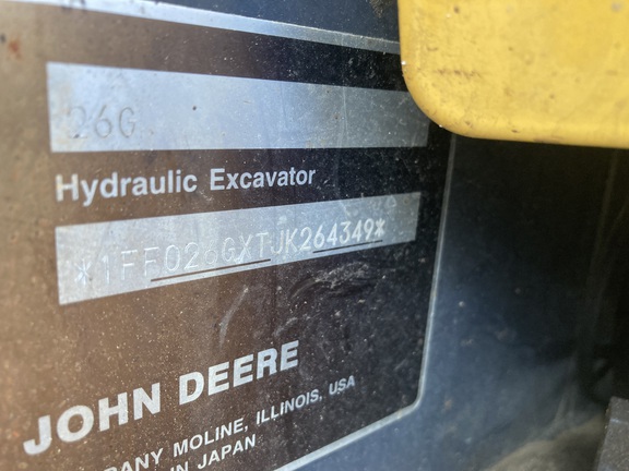 2019 John Deere 26G