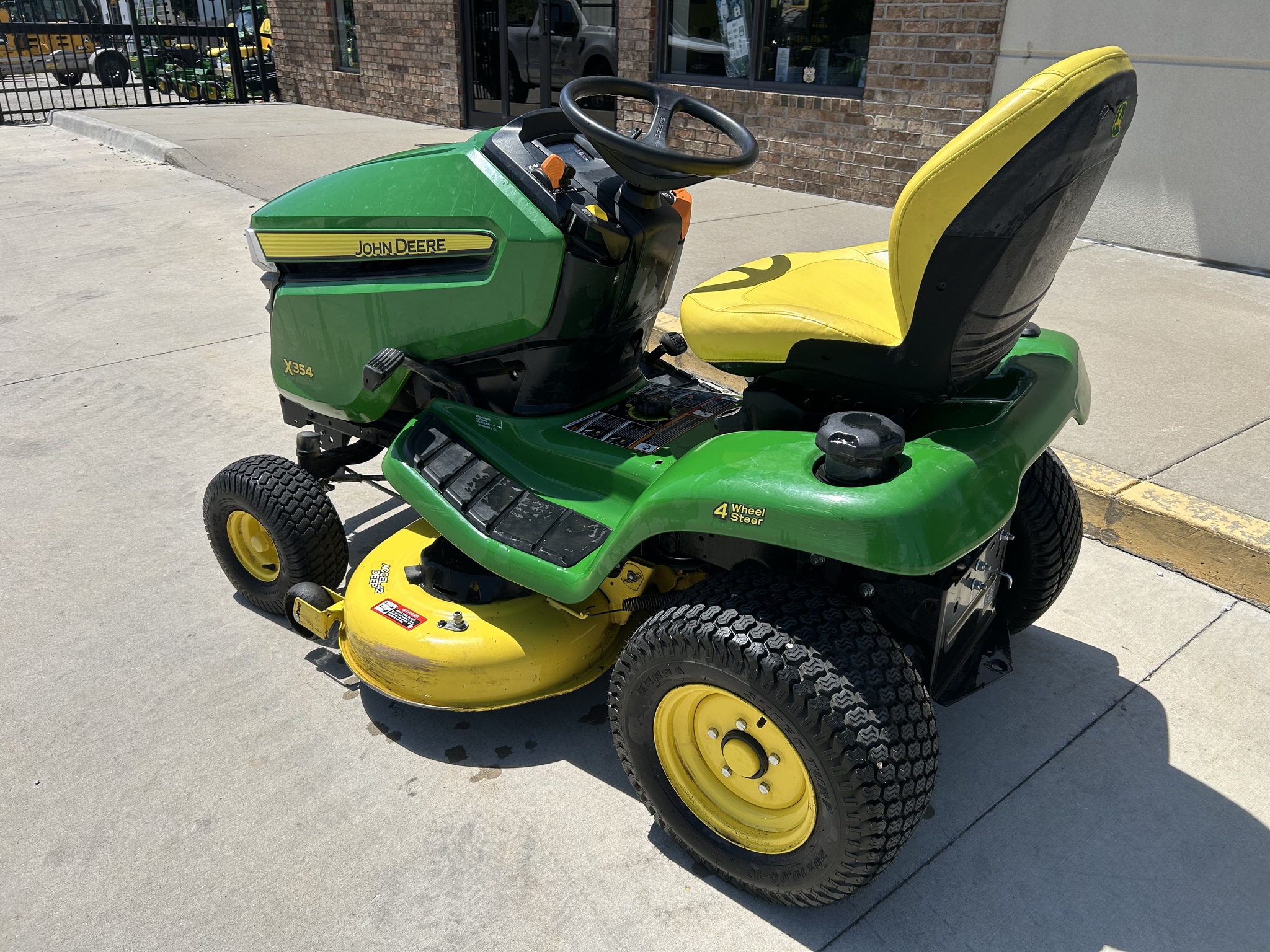  2021 John Deere X354 at Heritage Tractor in Olathe, KS