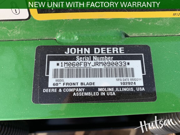 Photo of 2025 John Deere 60IN