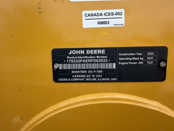 2024 John-Deere 333 P
