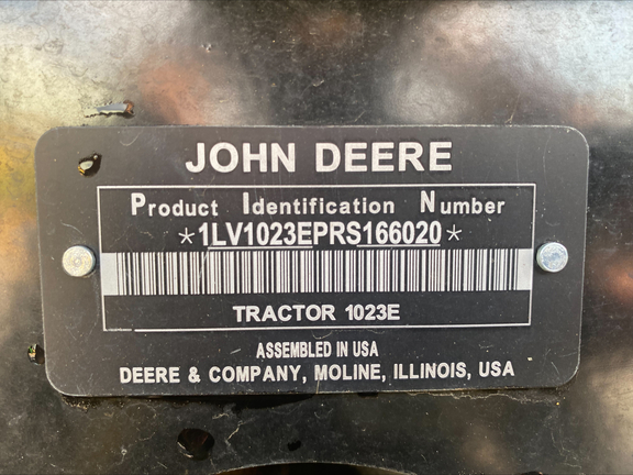 2025 John Deere 1023E