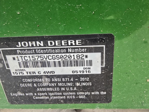 2016 John Deere 1575 - Photo2