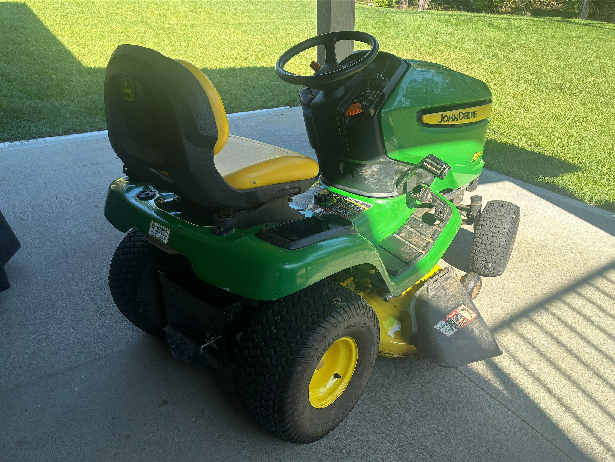Used 2013 John Deere X300 Lawn & Garden Tractors at Koenig Equipment in Lebanon, OH - PhotoXL4