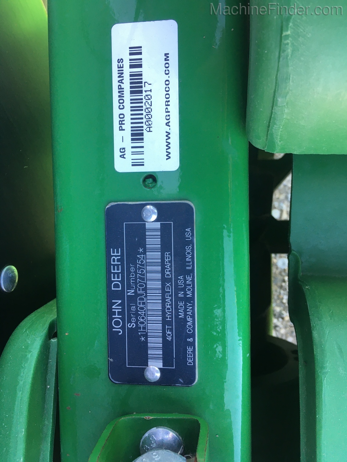 2015 John Deere 640FD Image 7