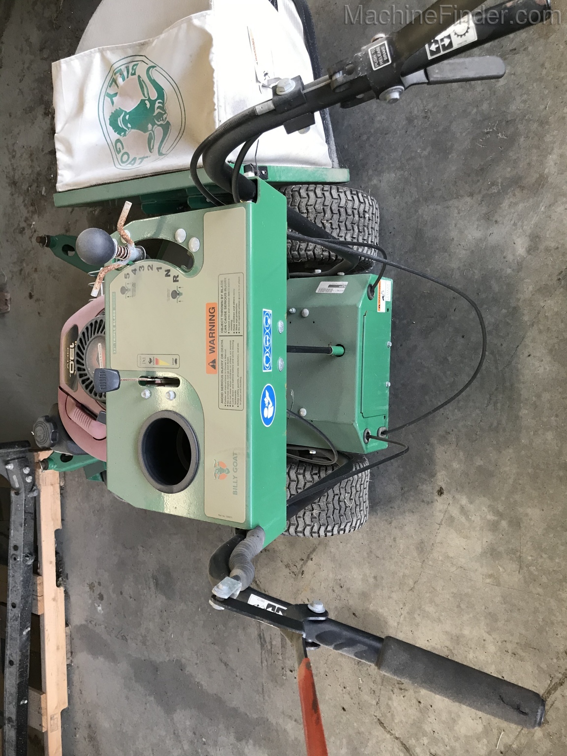 2018 Billy Goat 33 inch walk behind Image 3