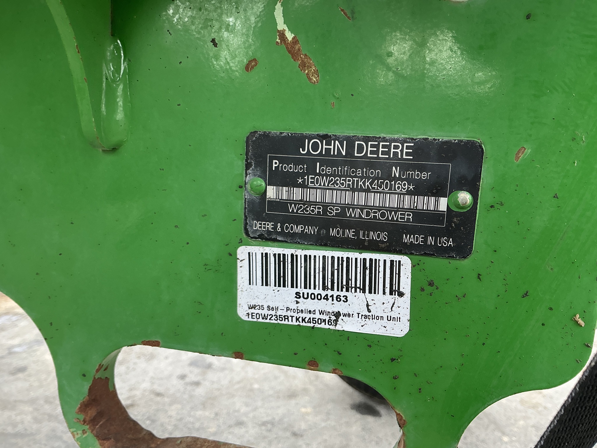 2019 John Deere W235 Image 9