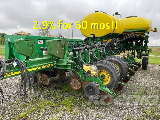 Used 2012 John Deere 1770NT CCS Planters: Drawn at Koenig Equipment in Richmond, IN - PhotoXL23