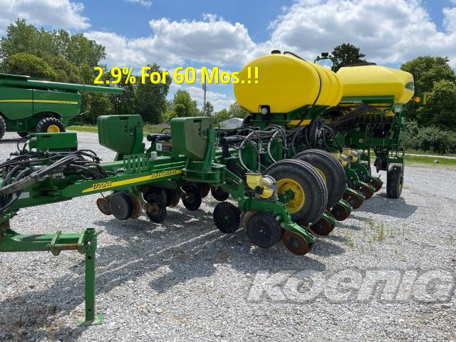 Used 2012 John Deere 1770NT CCS Planters: Drawn at Koenig Equipment in Richmond, IN - PhotoXL0