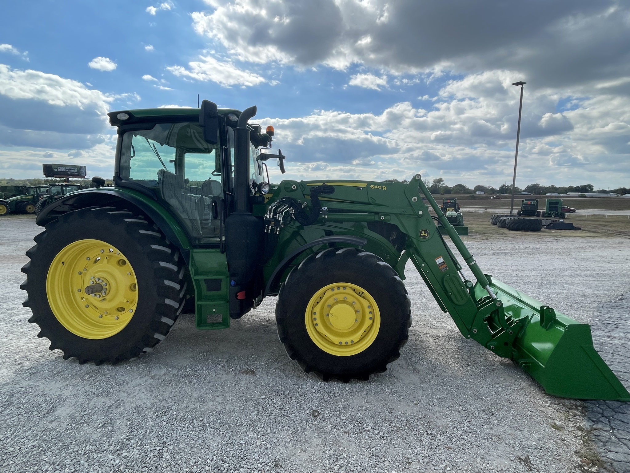  2023 John Deere 6R 155 at Heritage Tractor in Lockwood, MO