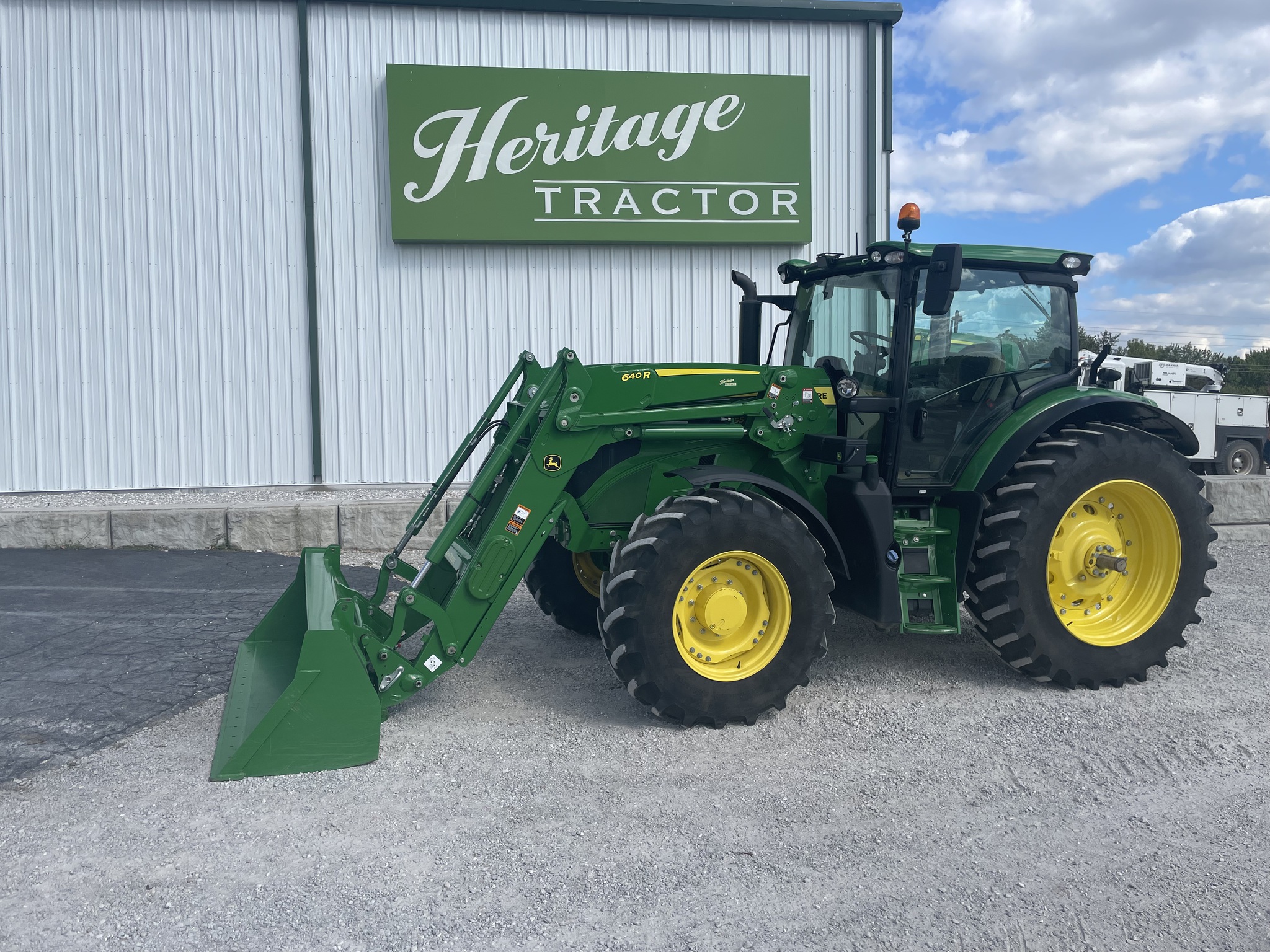  2023 John Deere 6R 155 at Heritage Tractor in Lockwood, MO