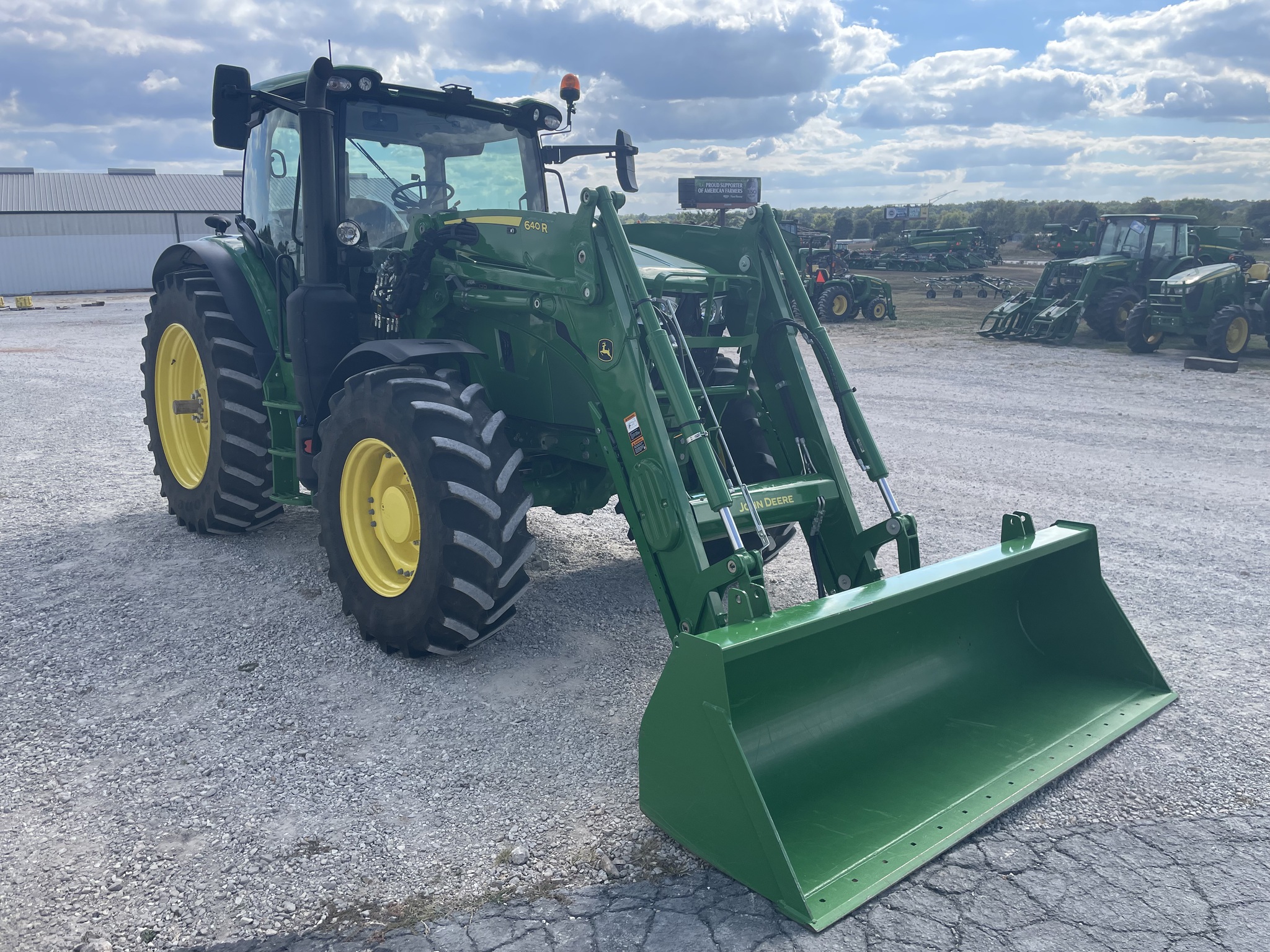  2023 John Deere 6R 155 at Heritage Tractor in Lockwood, MO
