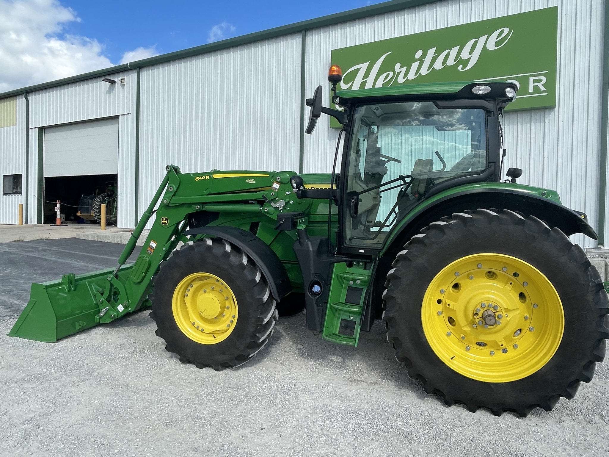  2023 John Deere 6R 155 at Heritage Tractor in Lockwood, MO