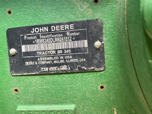 Photo of 2024 John Deere 8R 340
