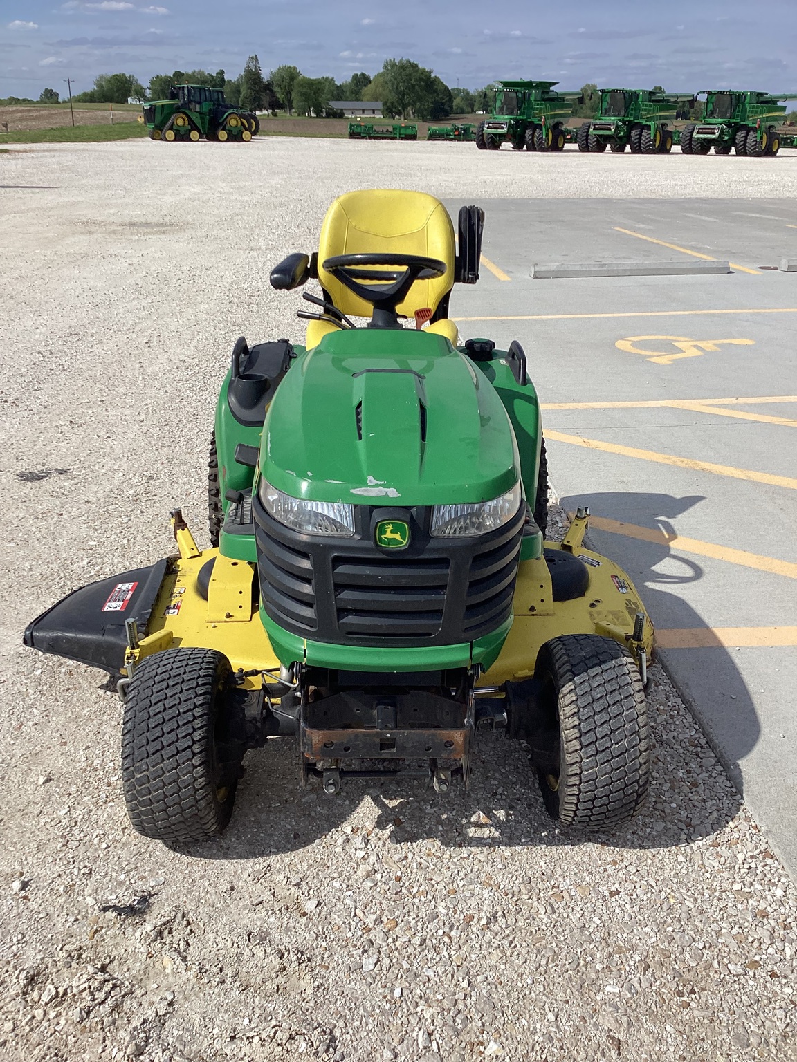  2018 John Deere X758 at Heritage Tractor in Rockport, IL