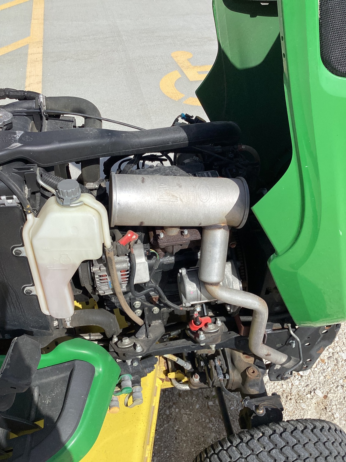  2018 John Deere X758 at Heritage Tractor in Rockport, IL