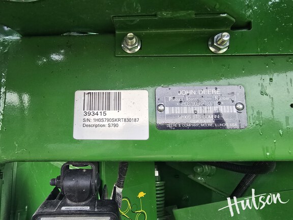 Photo of 2024 John Deere S790