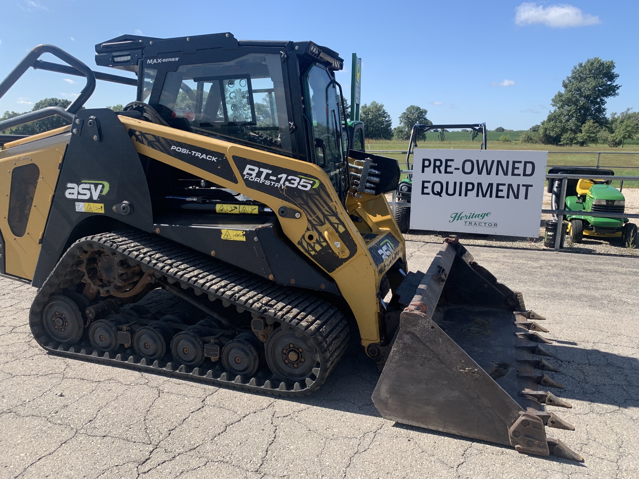  2023 ASV RT-135 at Heritage Tractor in Baldwin City, KS